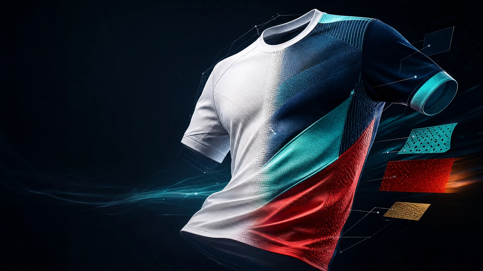 Couverture éditoriale ELGE Sport évoquant la personnalisation 3D de tenues sportives