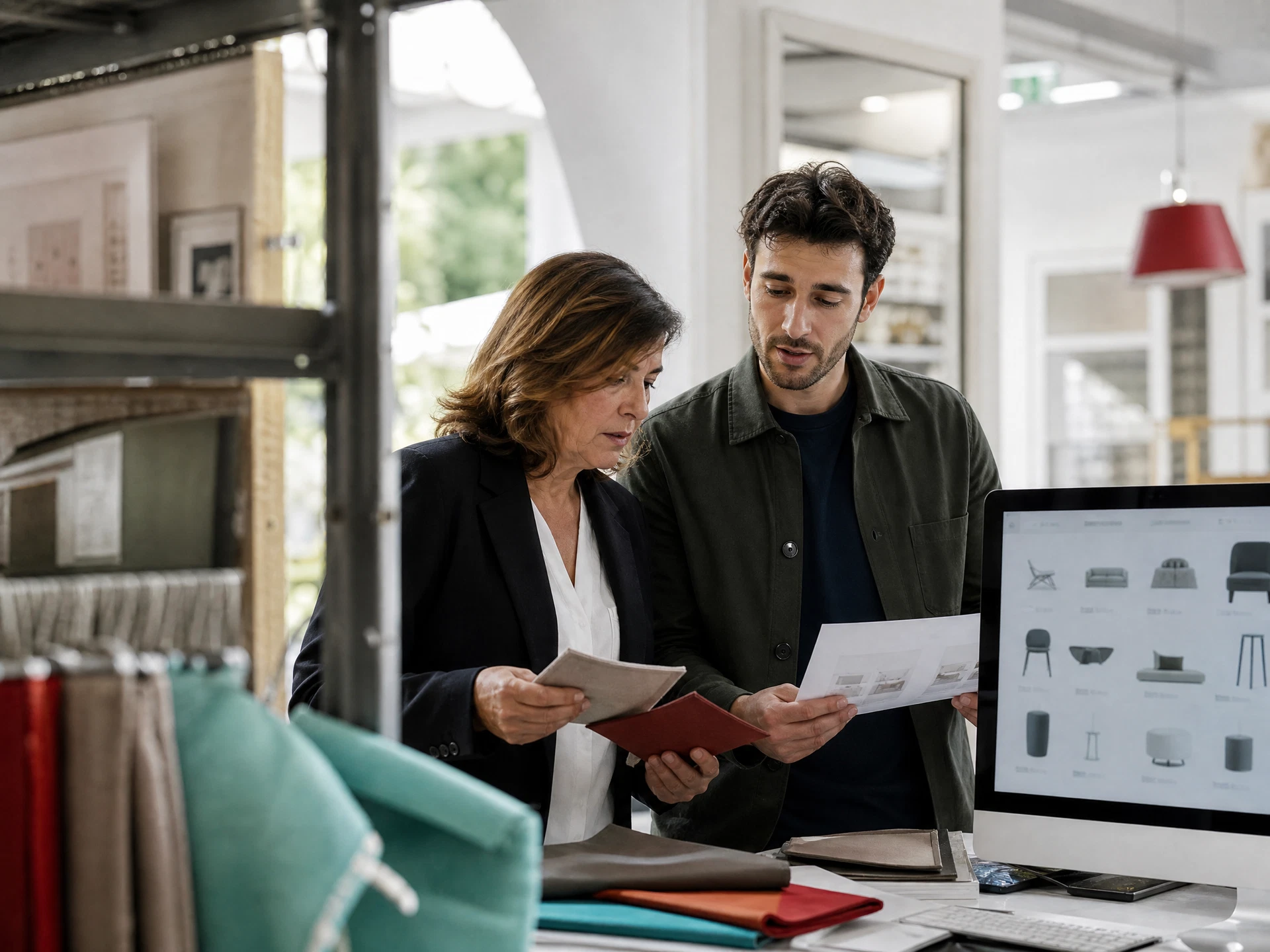 Atelier reliant catalogue e-commerce, recherche et règles de recommandation IA