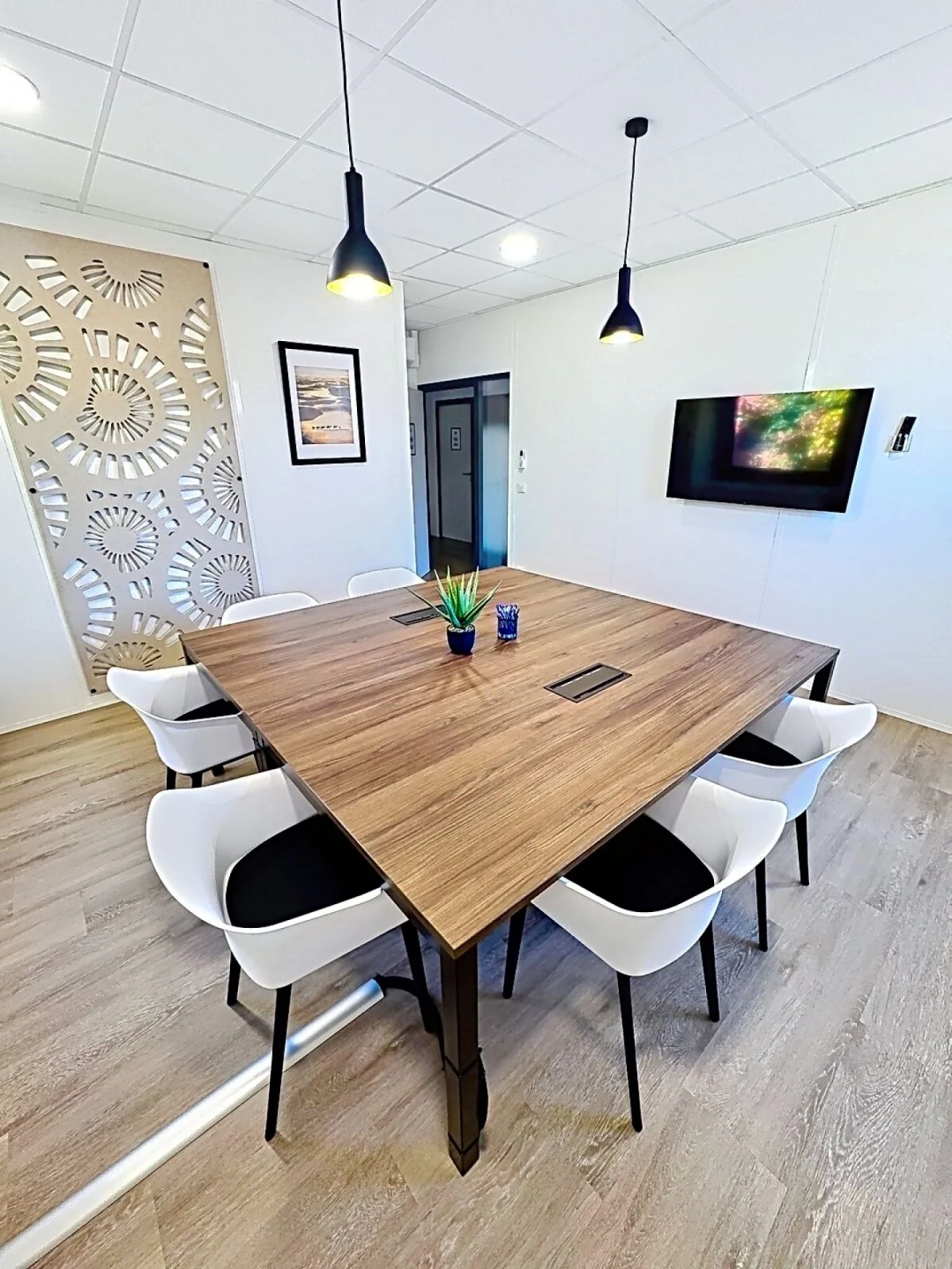 Salle de réunion Novatis pour les ateliers de cadrage