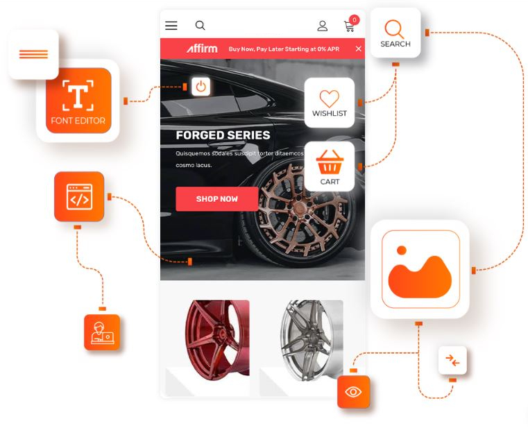 Site prestashop sur mesure